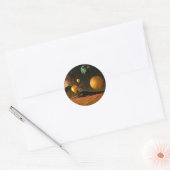 Sticker Rond En route (Enveloppe)