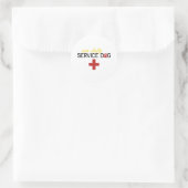 Sticker Rond En service (Sac)