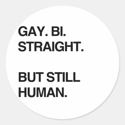 STICKER ROND ENCORE HUMAIN (Devant)