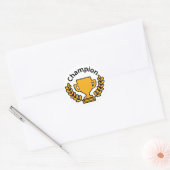 Sticker Rond Encourager les enseignants de la classification Pa (Enveloppe)