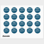 Sticker Rond Endoscopie Technique Sarcastique Définition Endo I (Feuille)