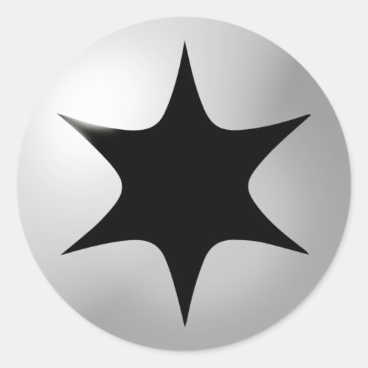 Sticker Rond Énergie incolore (Devant)