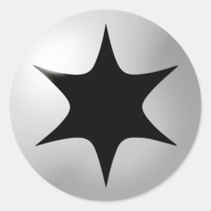 Sticker Rond Énergie incolore