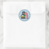 Sticker Rond Enfant Comme Manger / Jésus Raison (Sac)