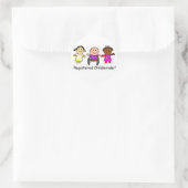 Sticker Rond Enfant mineur inscrit (Sac)