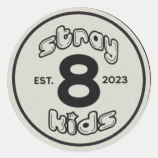 Sticker Rond Enfants errants [autocollants]