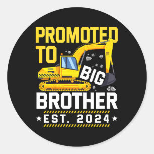 Sticker Rond Enfants promus à Big Bro 2024 Leveled to Big Br