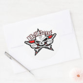 Sticker Rond enfer 1 (Enveloppe)