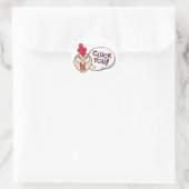 Sticker Rond Enfile-toi ! (Sac)