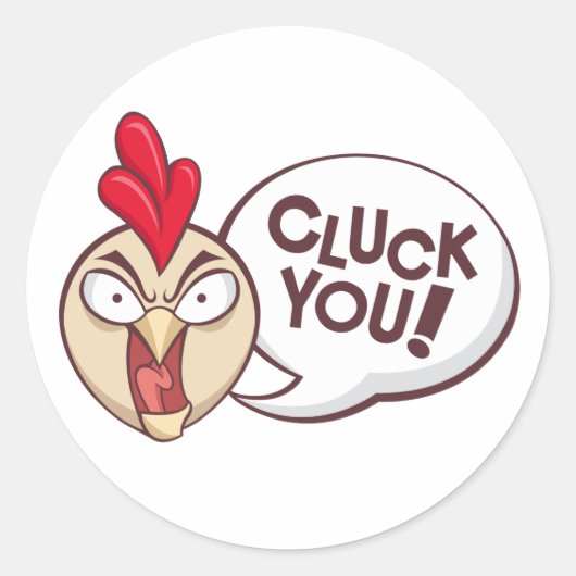 Sticker Rond Enfile-toi ! (Devant)