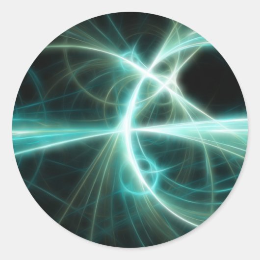 Sticker Rond Engin ShatterLinez 53 (Devant)