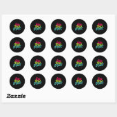 Sticker Rond Enjoy Every Moment, Quotes , Enjoy (Feuille)