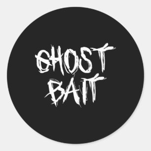 Sticker Rond Enquête paranormale Le fantôme Byit Haunted Ghost