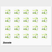 Sticker Rond Enquêteur paranormal (Feuille)