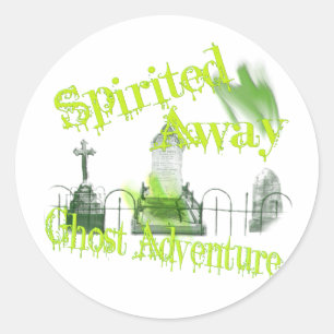 Sticker Rond Enquêteur paranormal
