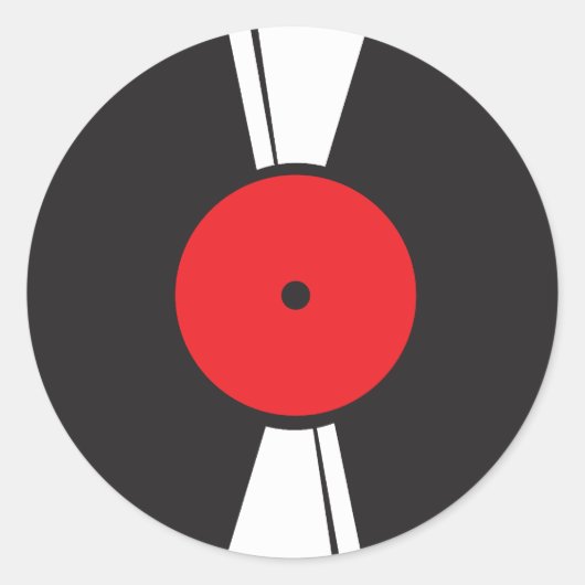 Sticker Rond Enregistrement (Devant)