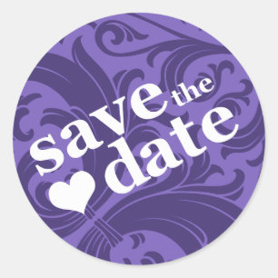 Sticker Rond enregistrer la date