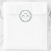 Sticker Rond enregistrer la date (Sac)