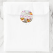 Sticker Rond ・ Enregistrer l'autocollant de date (Sac)