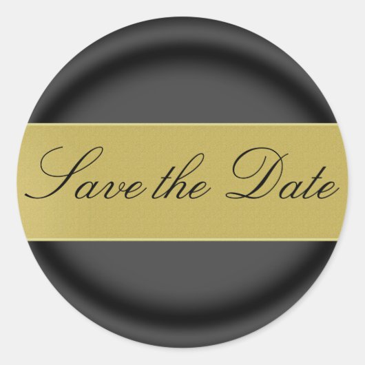 Sticker Rond Enregistrer le sticker/sceau de date (Devant)