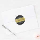 Sticker Rond Enregistrer le sticker/sceau de date (Enveloppe)