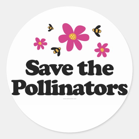 Sticker Rond Enregistrer les pollueurs (Devant)