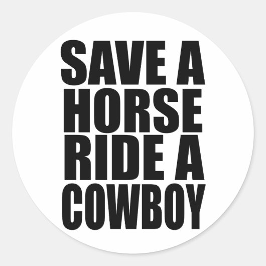 STICKER ROND ENREGISTRER UN CHEVAL À COURSE (Devant)
