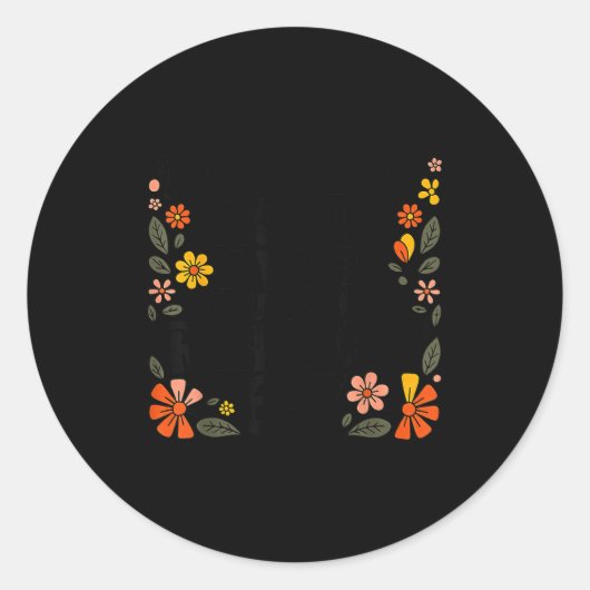Sticker Rond Enseignant 67 Combien de Soirs par Semaine Devriez (Devant)