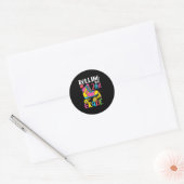 Sticker Rond Enseignant de 2e année en 2e année (Enveloppe)
