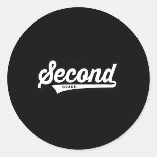 Sticker Rond Enseignant de l'école secondaire de l'équipe de ba