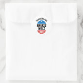 Sticker Rond Enseignants Pour Harris Wheimer 2024 (Sac)