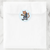 Sticker Rond Ensemble d'autocollants pour chats Alley (Sac)