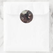 Sticker Rond Ensemble faunique - Primates 1 (Sac)