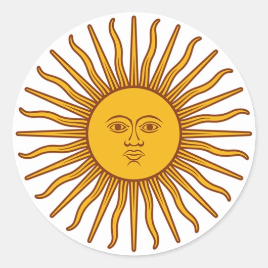 Sticker Rond Ensoleillement (Devant)