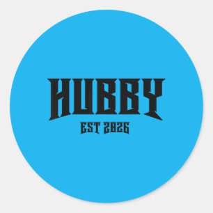 Sticker Rond Enterrement de vie de garçon de mariage Nge Rock H