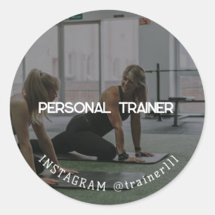 Sticker Rond Entraîneur personnel