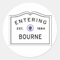 Entrée de Bourne MA