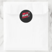 Sticker Rond Entrepreneur de devis d'inspiration commerciale (Sac)