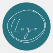 Sticker Rond Entreprise (Devant)
