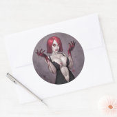 Sticker Rond Entrez OH ! (Enveloppe)