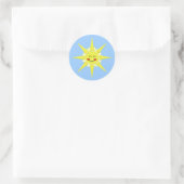 Sticker Rond enveloppe du soleil (Sac)