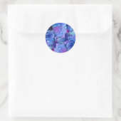 Sticker Rond enveloppe joints Hydrangea (Sac)
