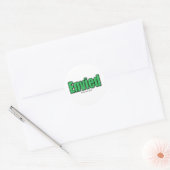 Sticker Rond Envié (Enveloppe)