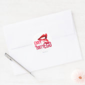 Sticker Rond Envie de mon Ego (Enveloppe)
