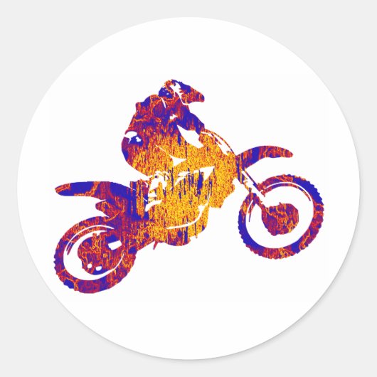 STICKER ROND ENVIRONNEMENT MX RICH (Devant)