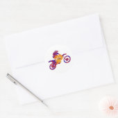 STICKER ROND ENVIRONNEMENT MX RICH (Enveloppe)