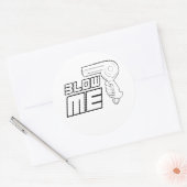 STICKER ROND ENVOIE-MOI CHIER (Enveloppe)