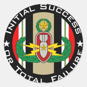 Sticker Rond EOD Master en couleur OIF ISoTF