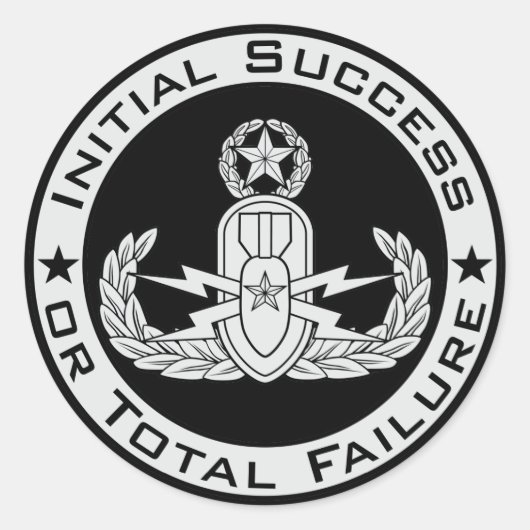 Sticker Rond EOD Master ISoTF (Devant)