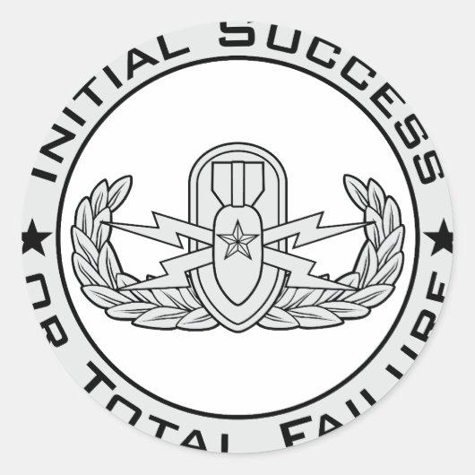 Sticker Rond EOD Senior ISoTF (Devant)